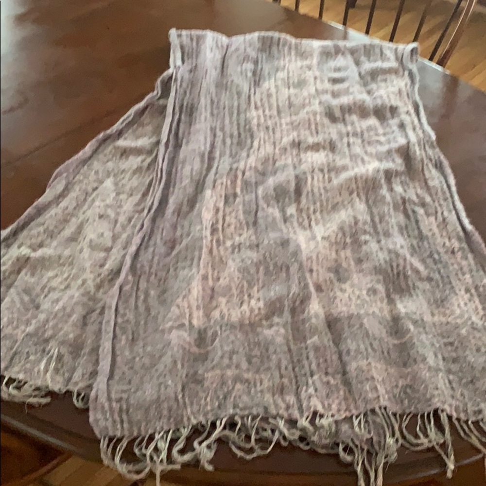 Oversized wrap or scarf